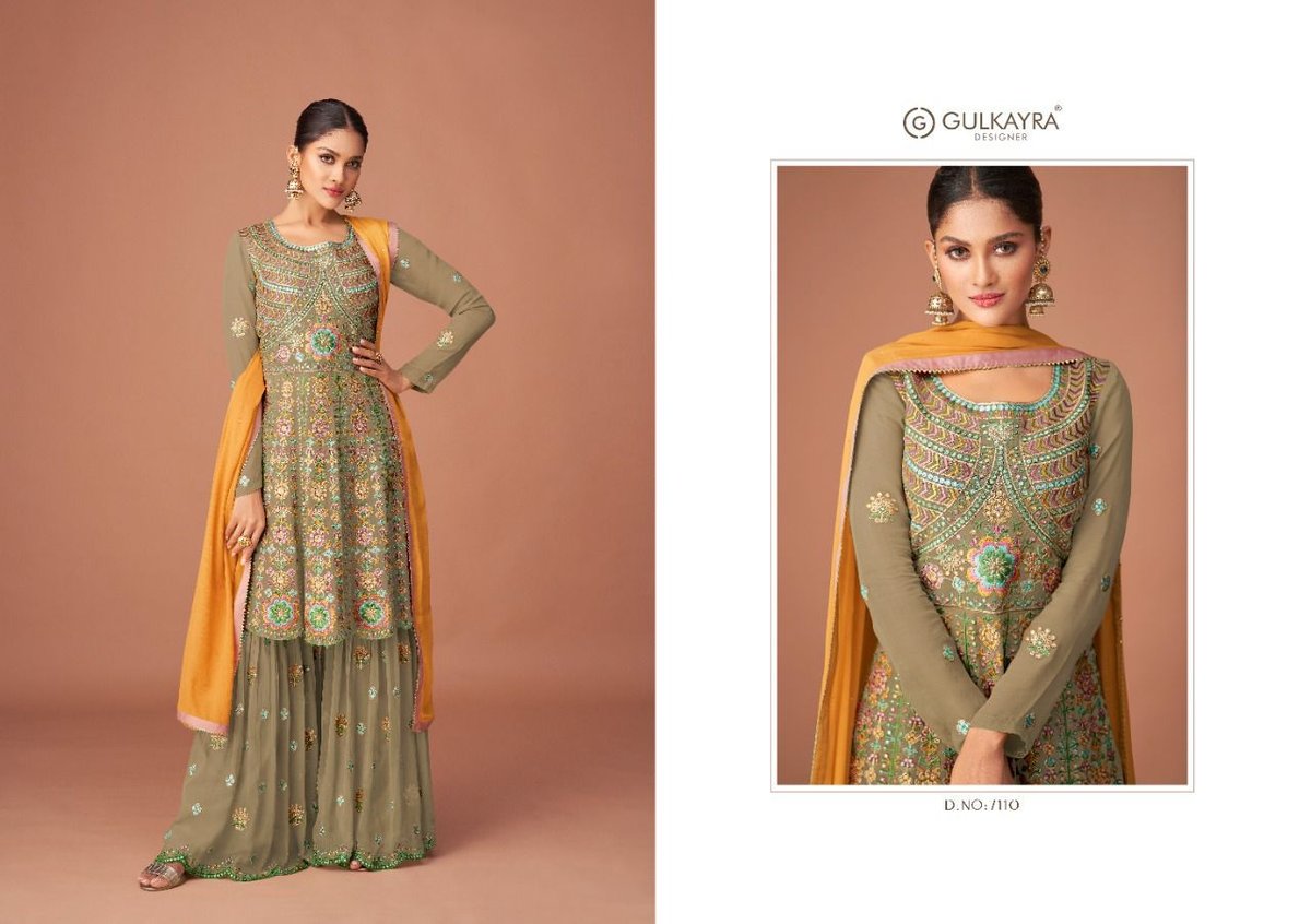 Gulkayra Designer Sangini 7110-7113 Series 1
