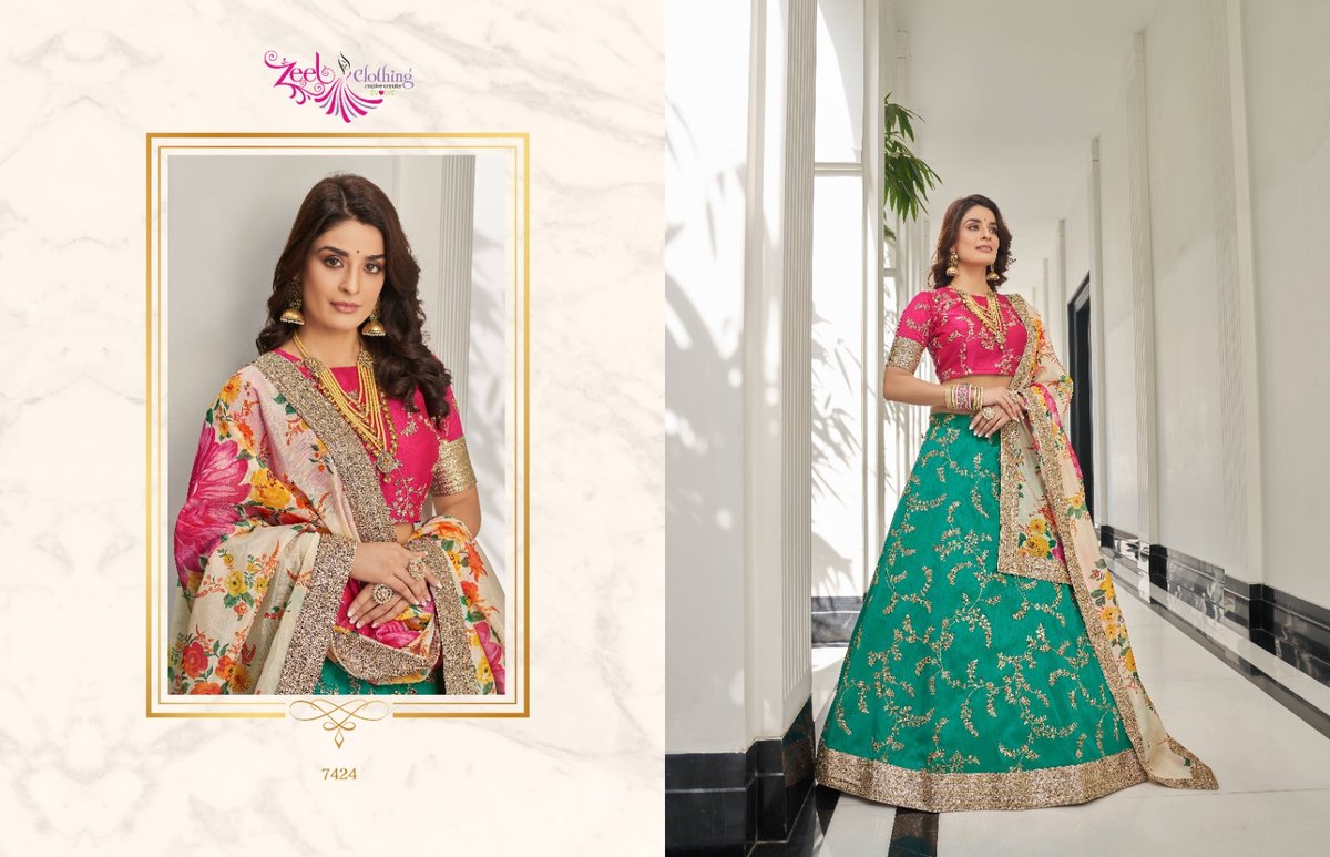 Zeel Clothing Cultural Vol-2 7419-7428 Series 6