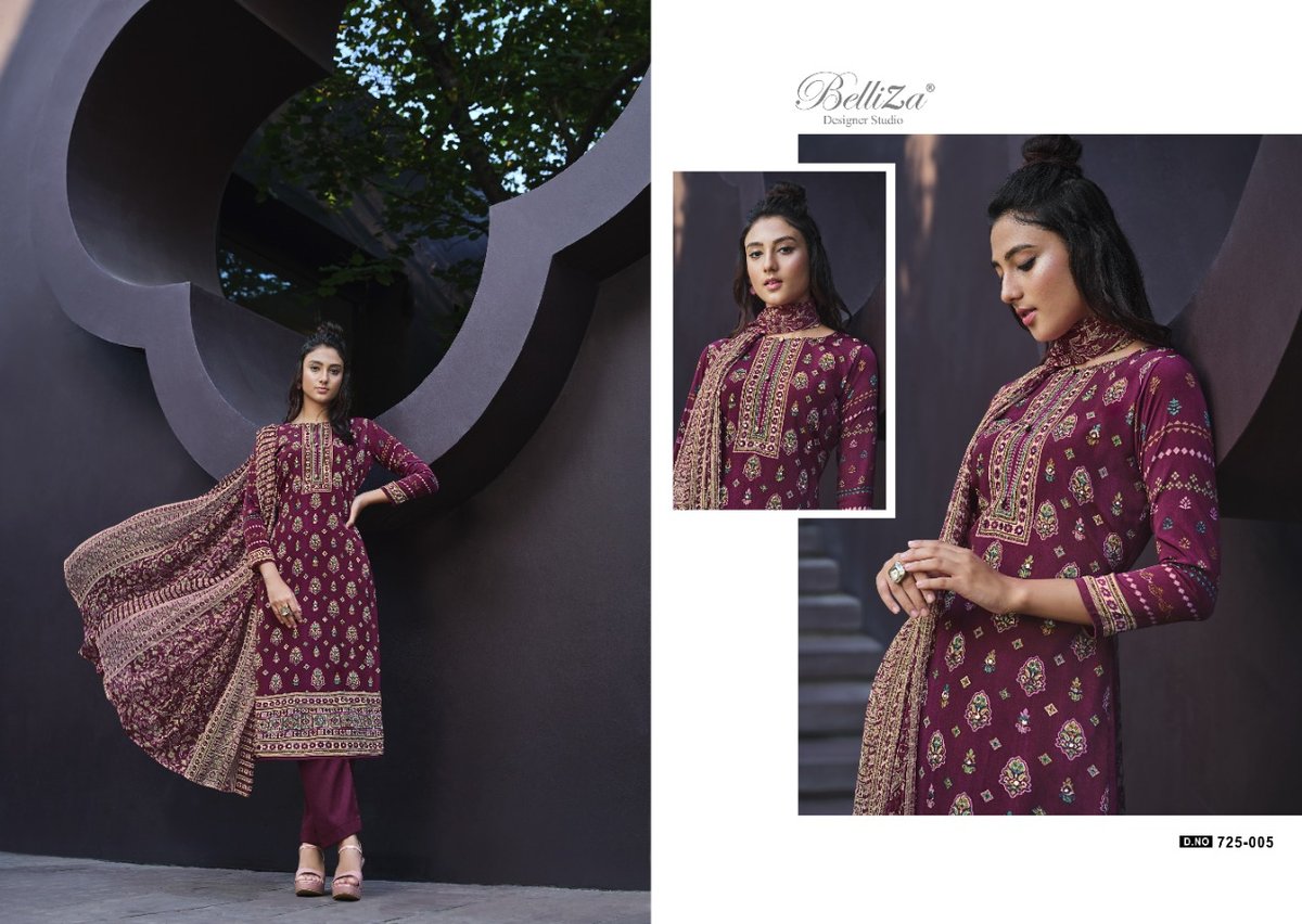 Belliza Designer Shadows 725-001 to 725-010 Series 5