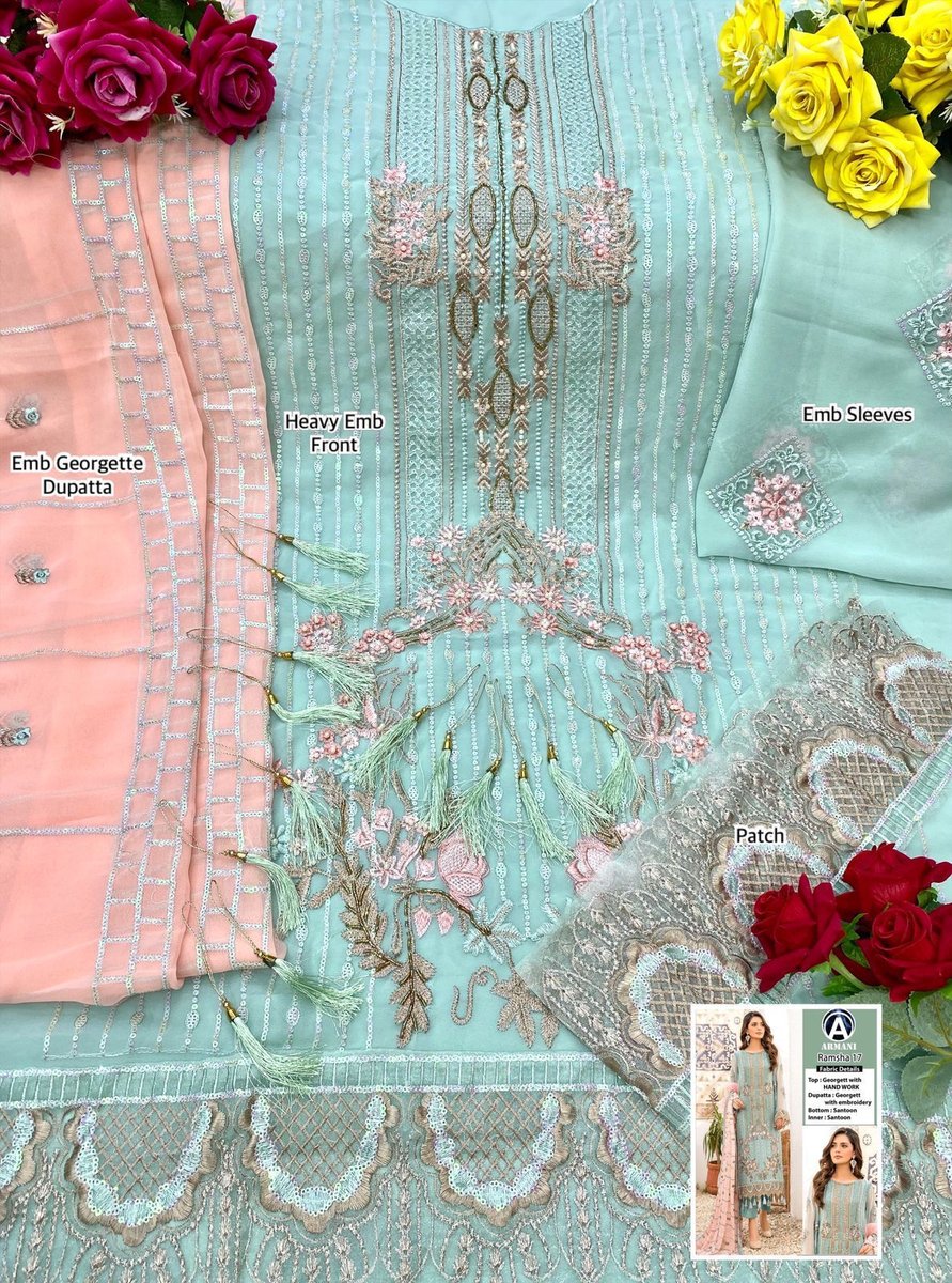 Armani Ramsha 17 Colors 2