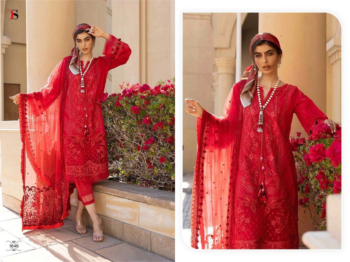 Deepsy Suits Sobia Nazir Luxury Lawn 22 1641-1646 Series 6