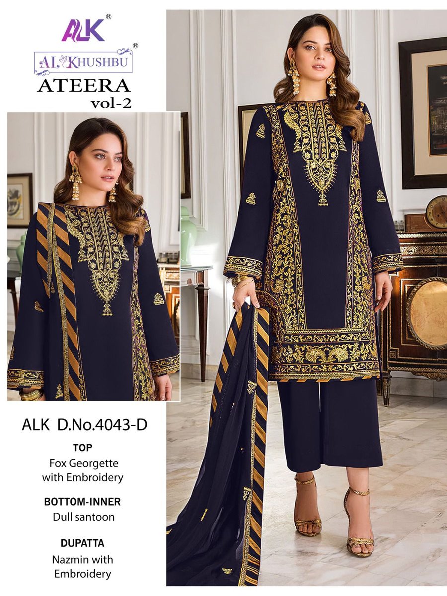 AL Khushbu Ateera Vol-2 4043 Colors 7
