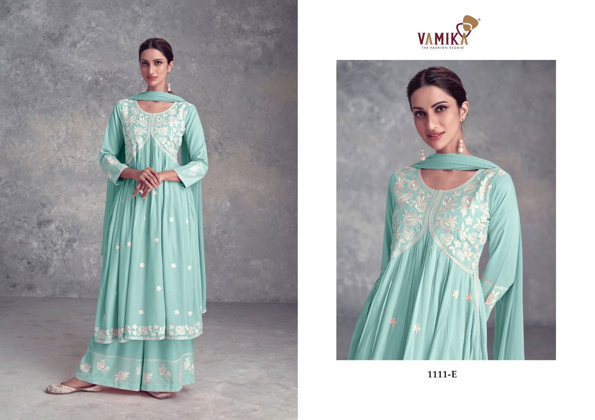 VAMIKA AADHIRA VOL-9 1111-A TO 1111-E 5