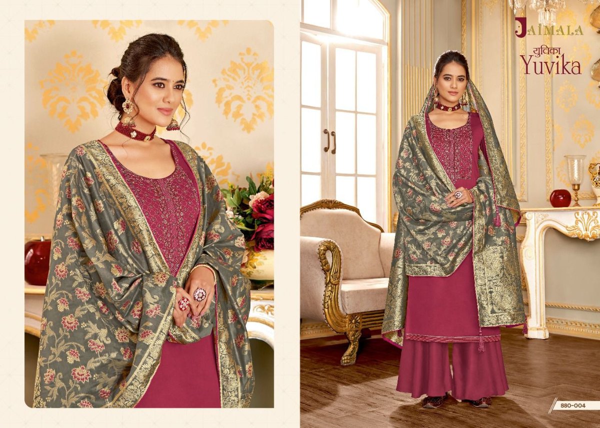 Alok Suit Jaimala Yuvika 880-001 to 880-006 Series 4