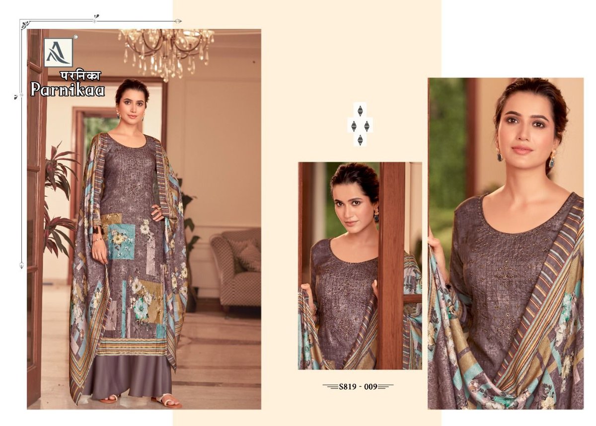 Alok Suits Parnikaa 819-001 To 819-010 Series 9