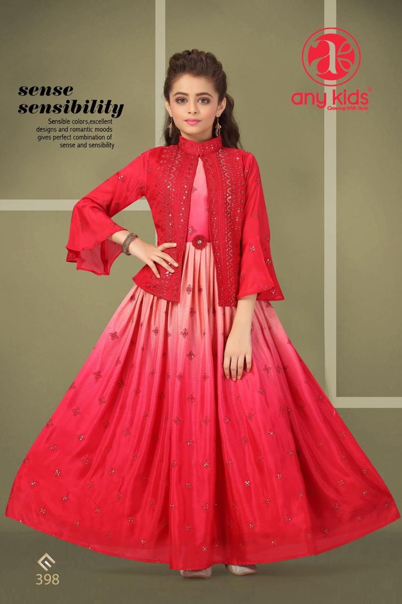 Any Kids Designer Gowns Vol-28 392-411 Series 7