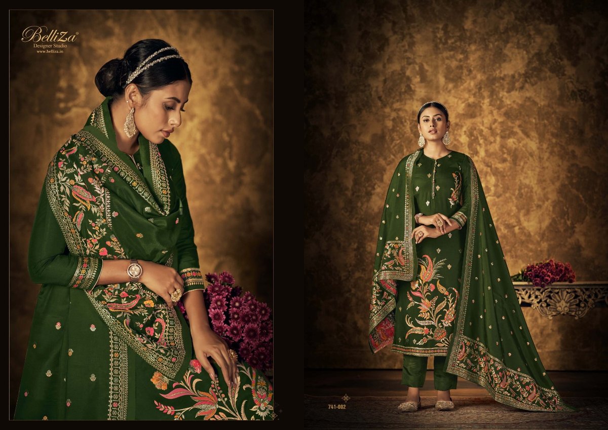 Belliza Designer Saarang 741-001 to 741-006 Series 2