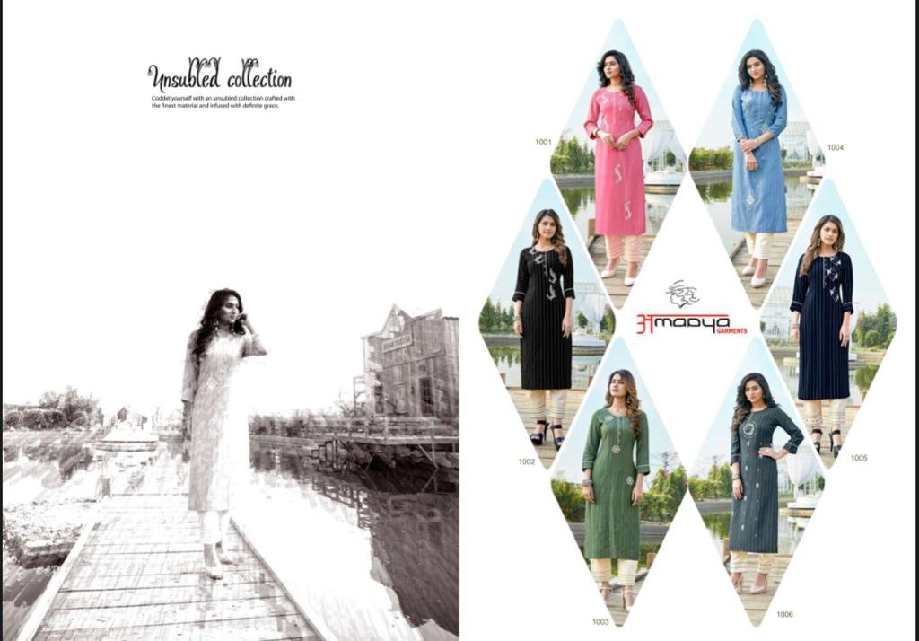 Amaaya Garments Symbol 1001-1006 Series 7