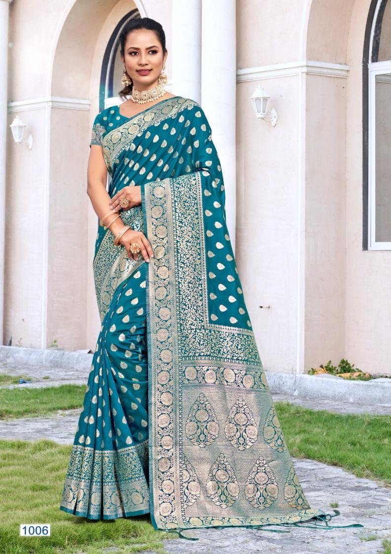 BUNAWAT PLAZZO SILK VOL-04 1001 TO 1006 6