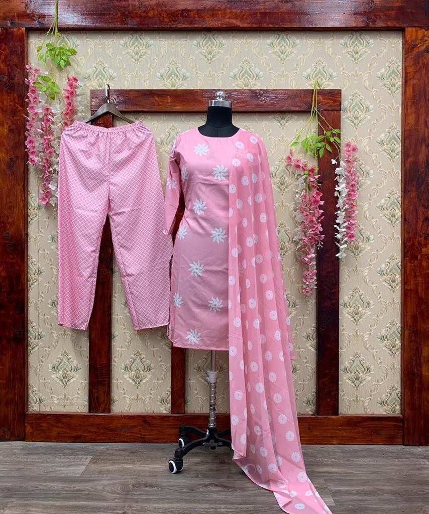 Bollywood Printed Plazzo Suits LG-1275 Design 2