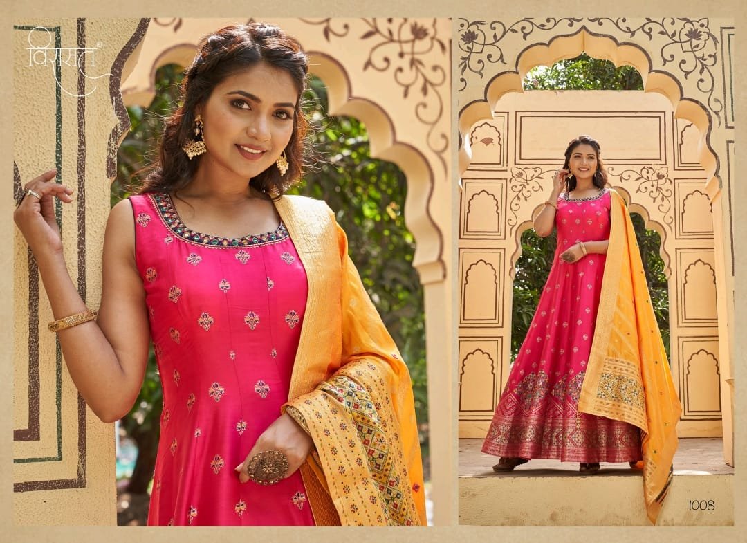 Virasat Gowns Banarasiya Vol-2 1006-1011 Series 3