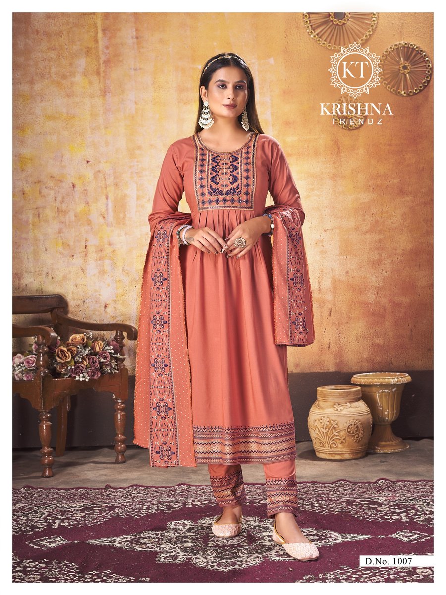 KRISHNA TRENDZ ANKITA VOL-1 1001 TO 1008 7