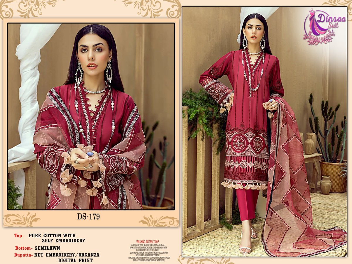 Dinsaa Suit Adans Libas Vol-1 Summer Collection DS-179 to DS-183 Series 1