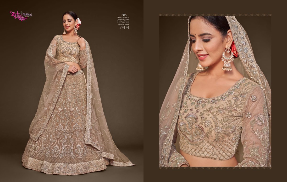 Zeel Clothing The Shimmers Vol-1 7901-7909 Series 8