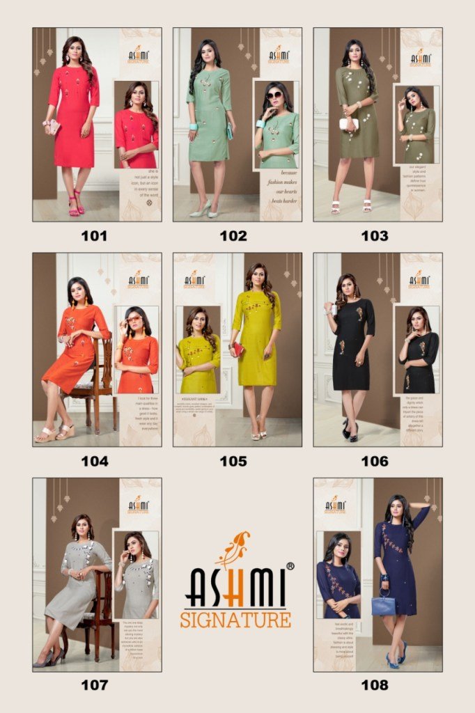 Ashmi Signature Khushboo 101-108 Series 9