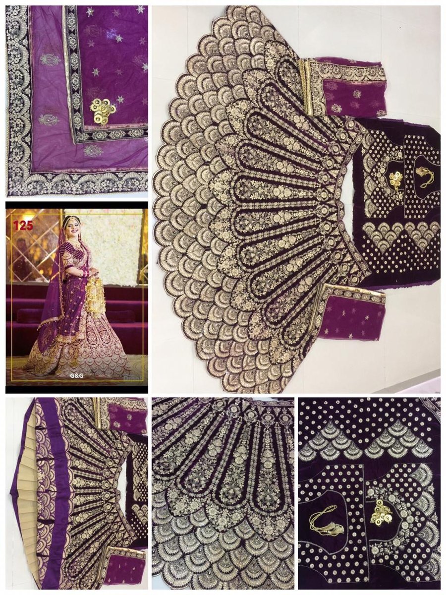 Deepjyothi Creations Bridal Lehenga DJ-125 Colors 4