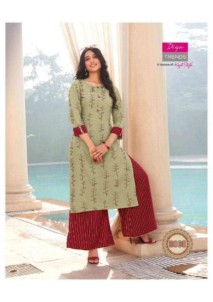 Diya Trends Biba's Vol-8 8001-8014 Series 8