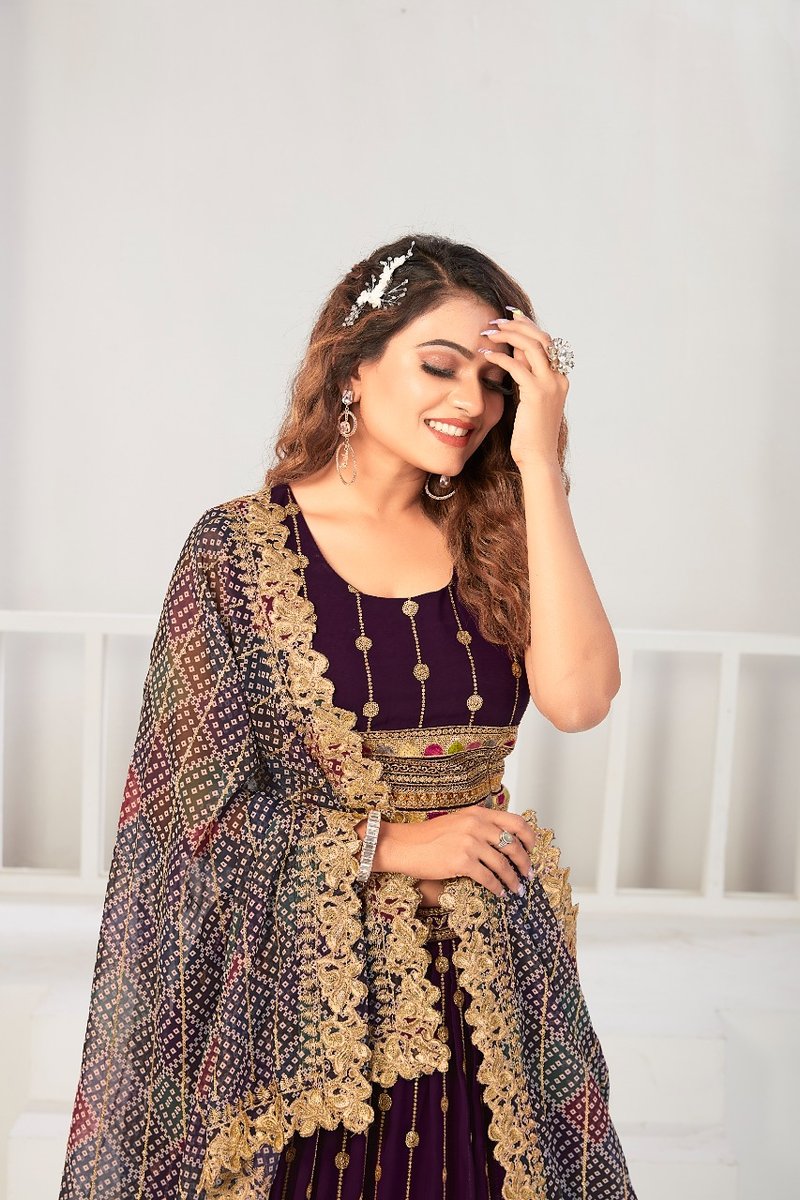 Aamoha Trendz Lehenga C-1963 Colors 2