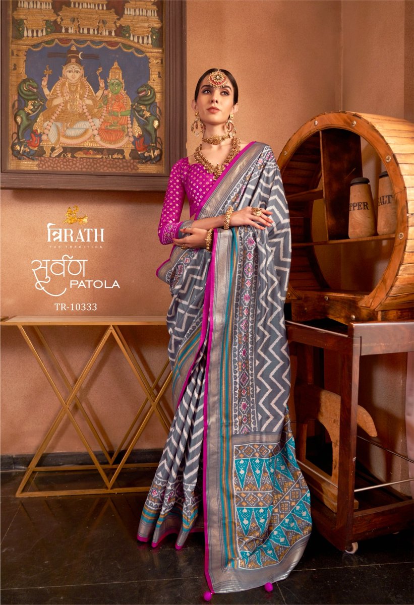 TRIRATH SUWARNA PATOLA 10330 TO 10337 4