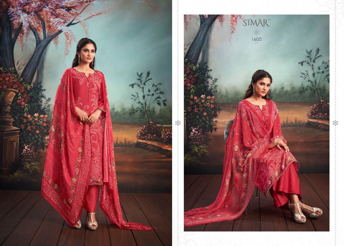 Glossy Simar Saavan 1593-1600 Series 8