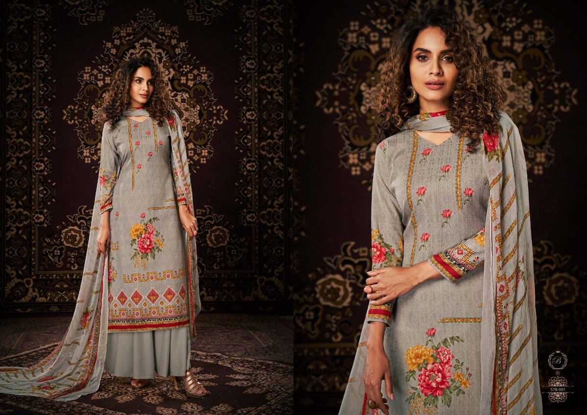 Belliza Designer Noor 578-001 To 578-010 Series 1