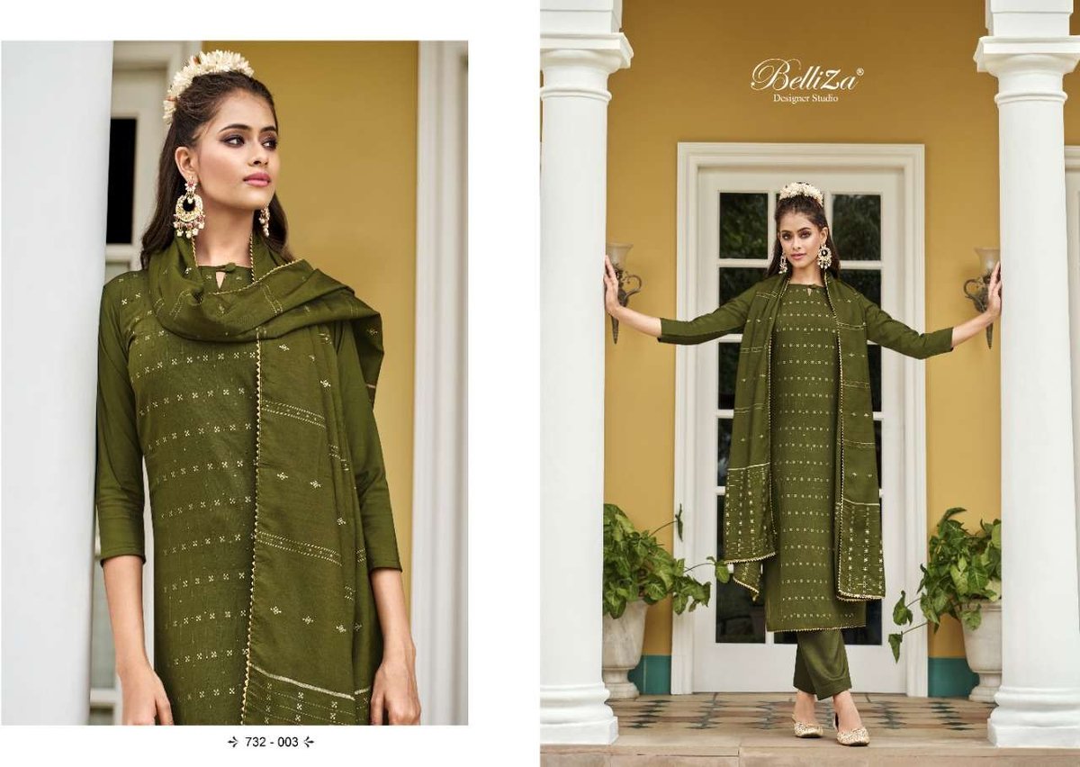 Belliza Designer Nimrat 732-001 to 732-006 Series 3