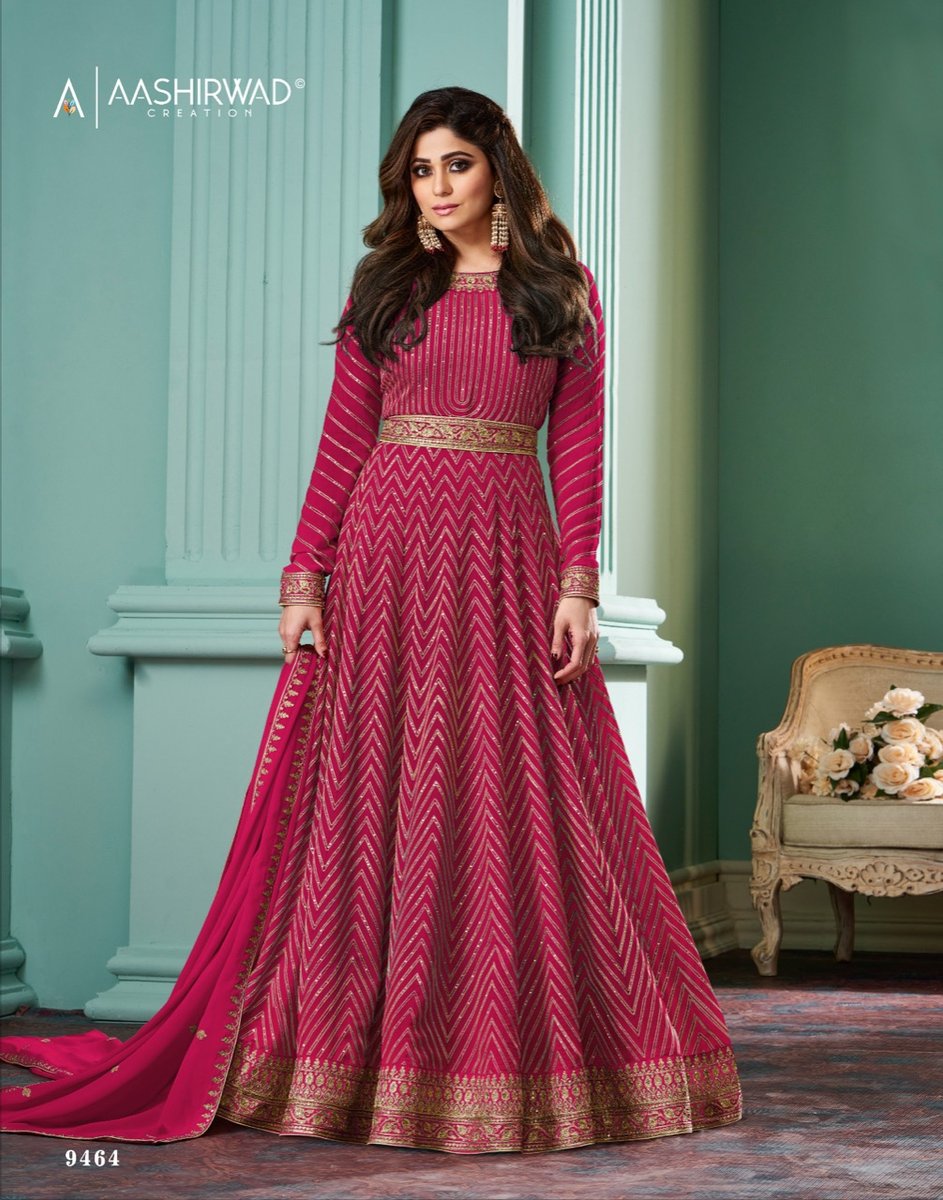 Aashirwad Creation Alizza Diamond 9460-9464 Series 5