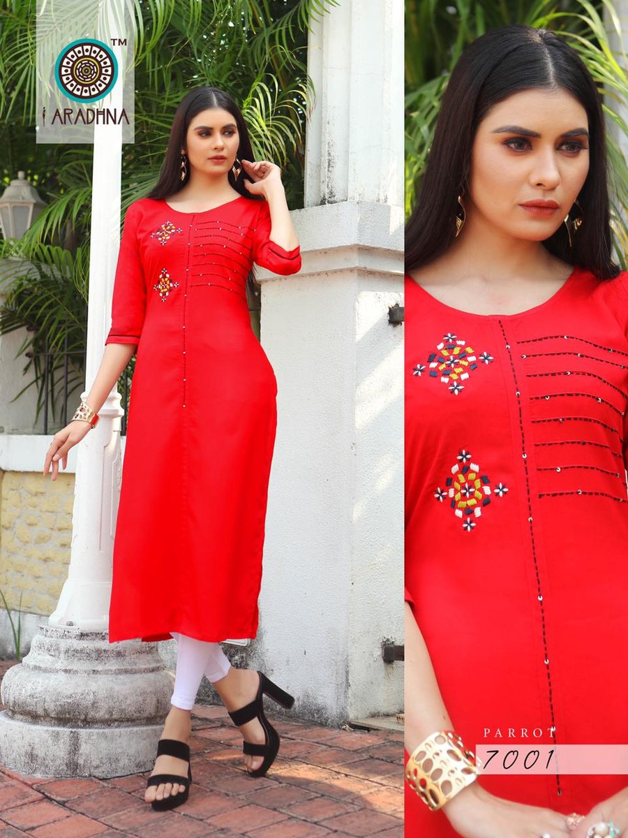 Aradhana Fashion Parrot  Vol-7 7001-7011 Series 1