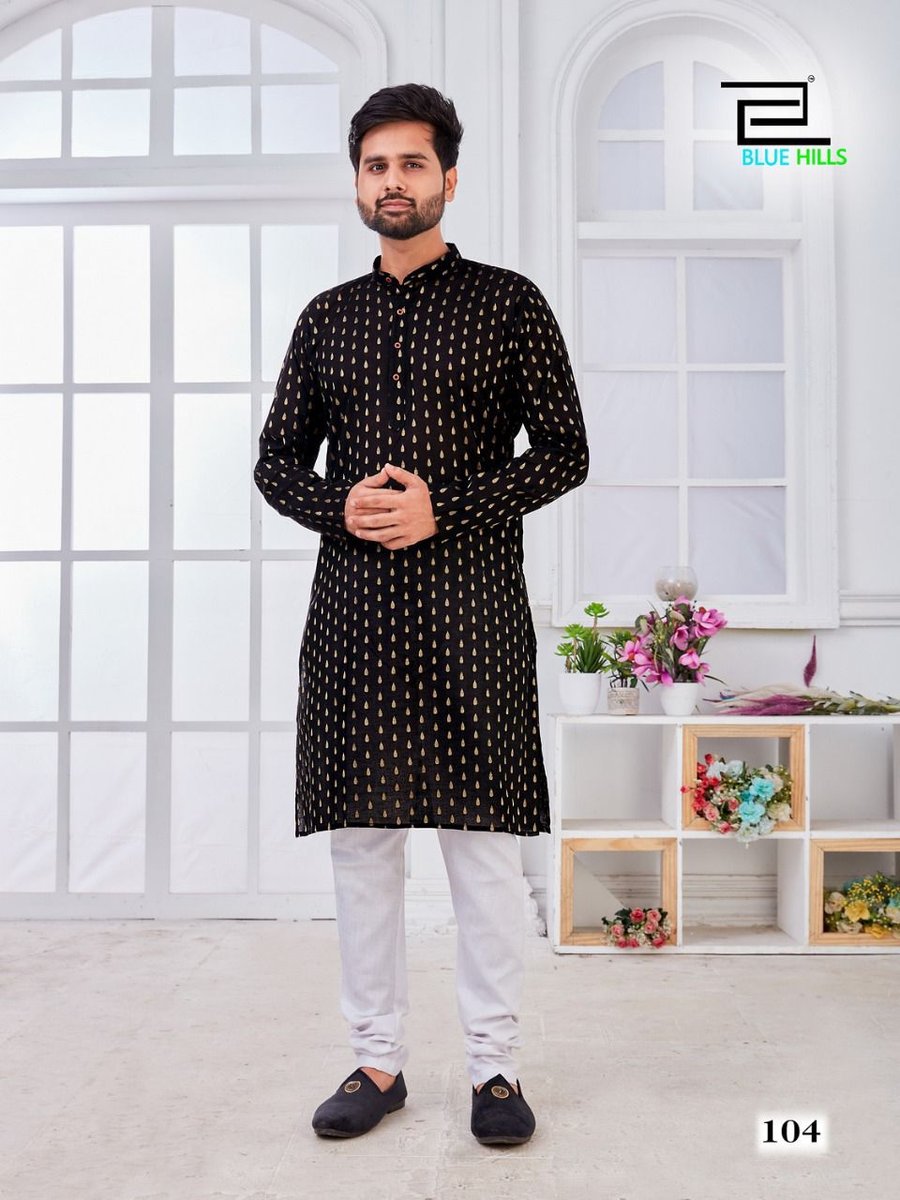 Blue Hills Mens Kurta 101-107 Series 4