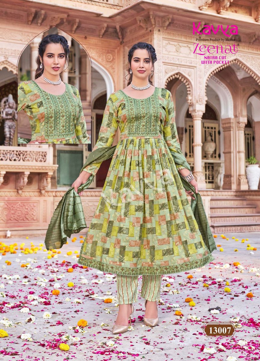 KAVYA ZEENAT VOL-13 13001 TO 13010 7