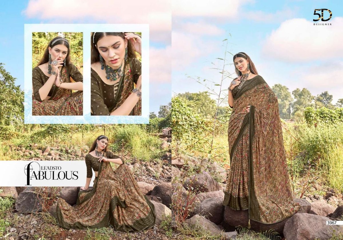 5D Designer Shivasa 3961-3968 Series 7