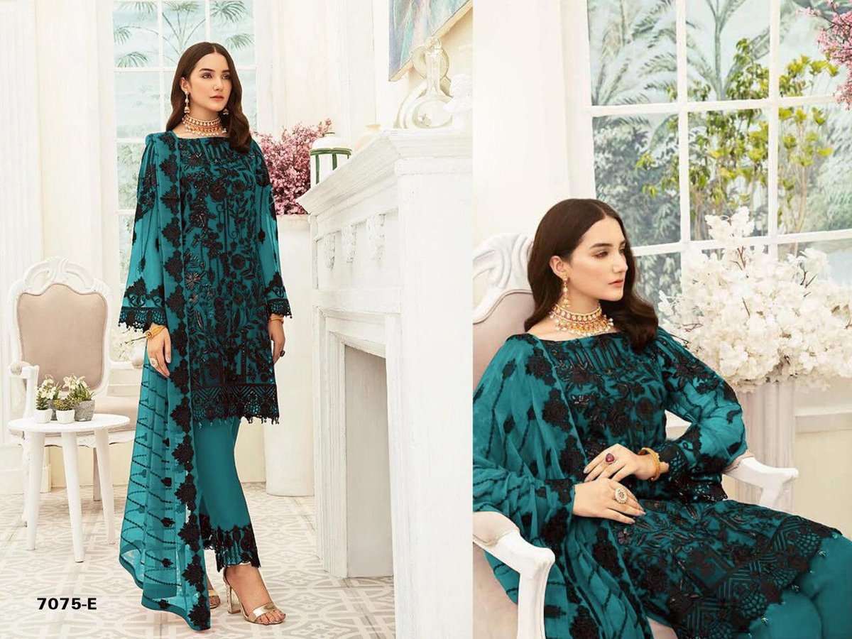 AGF 7075 Colors Pakistani Style Suits 5