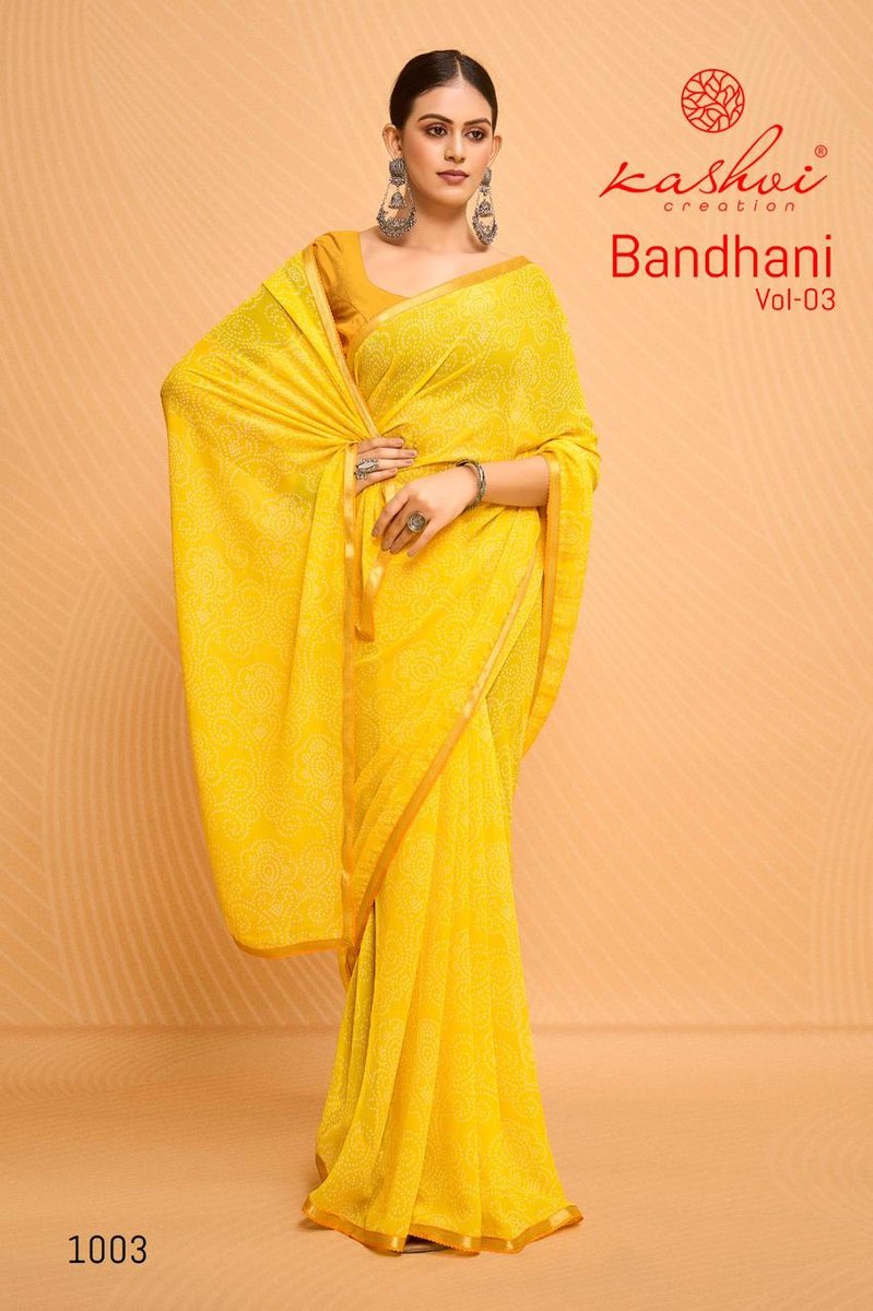 KASHVI CREATION BANDHANI VOL-3 1001 TO 1008 3