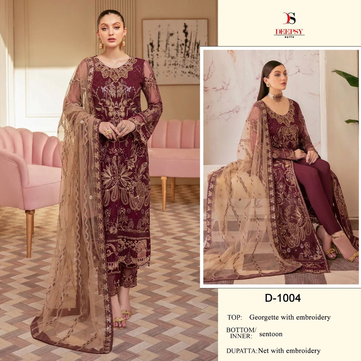 Deepsy Suit D-1004 Design 1