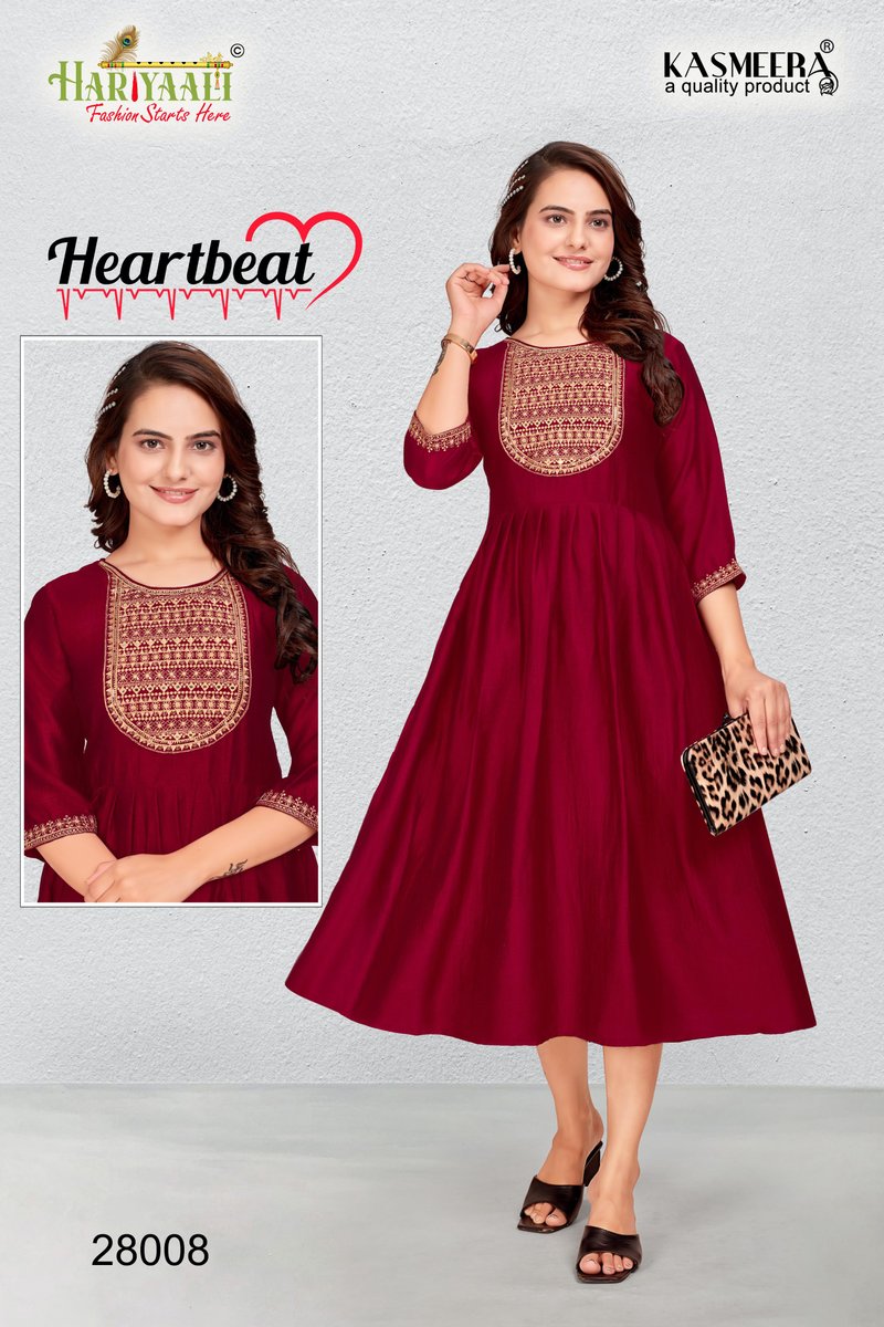 HARIYAALI FASHION HEARTBEAT VOL-2 28008 TO 28019 1