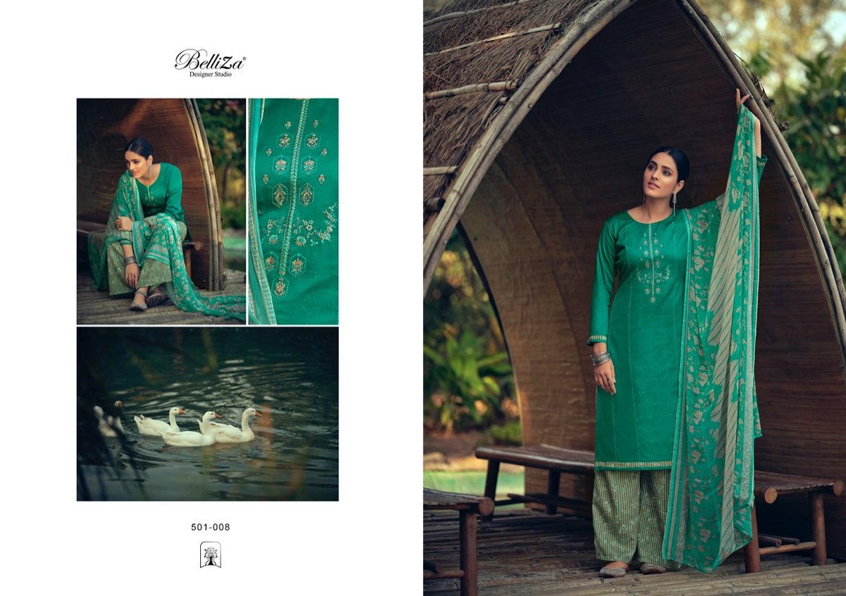 Belliza Designer Nazar-Patiyala Vol-5 501-001-501-010 Series. 8