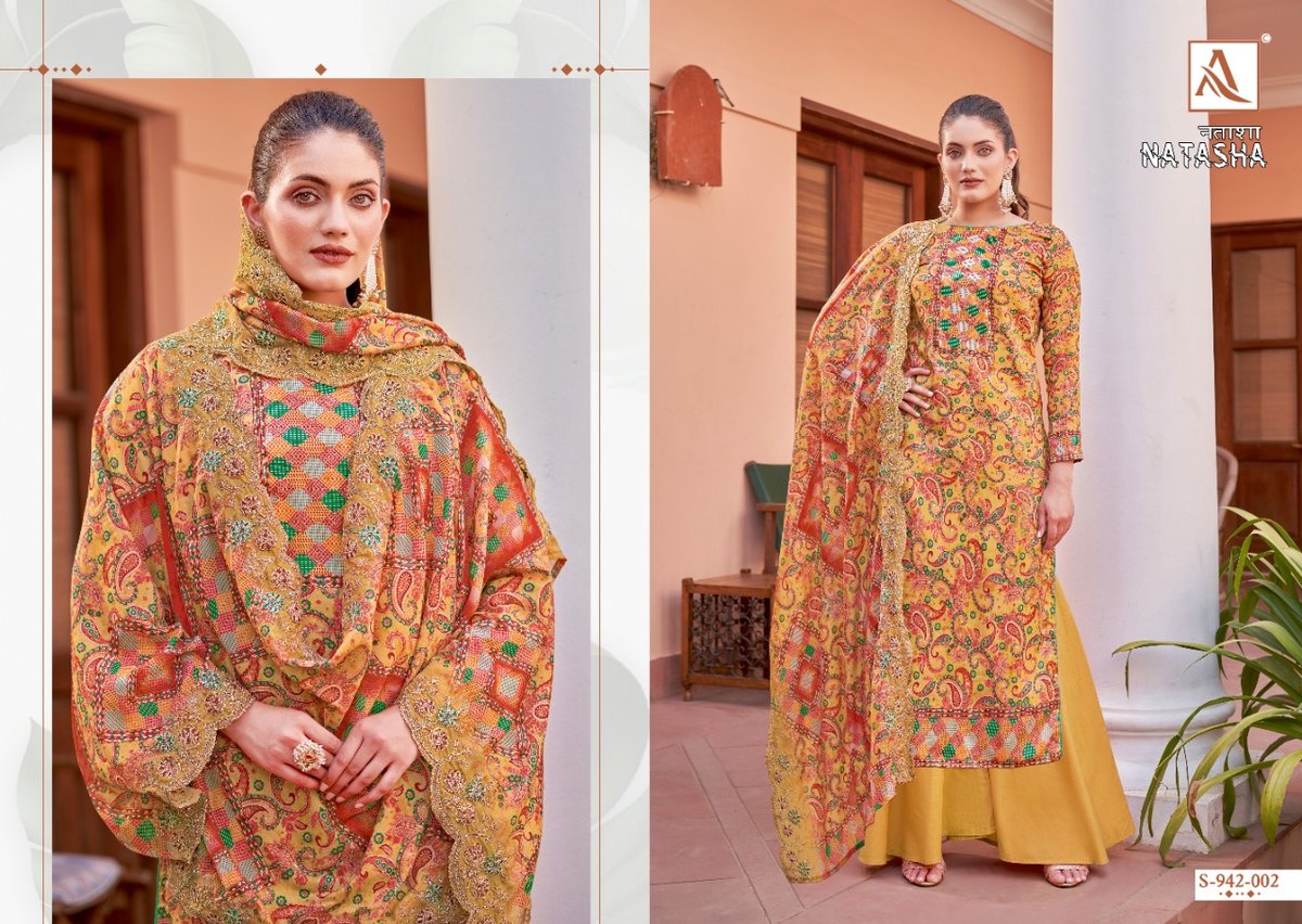 Alok Suit Natasha 942-001 to 942-008 Series 2