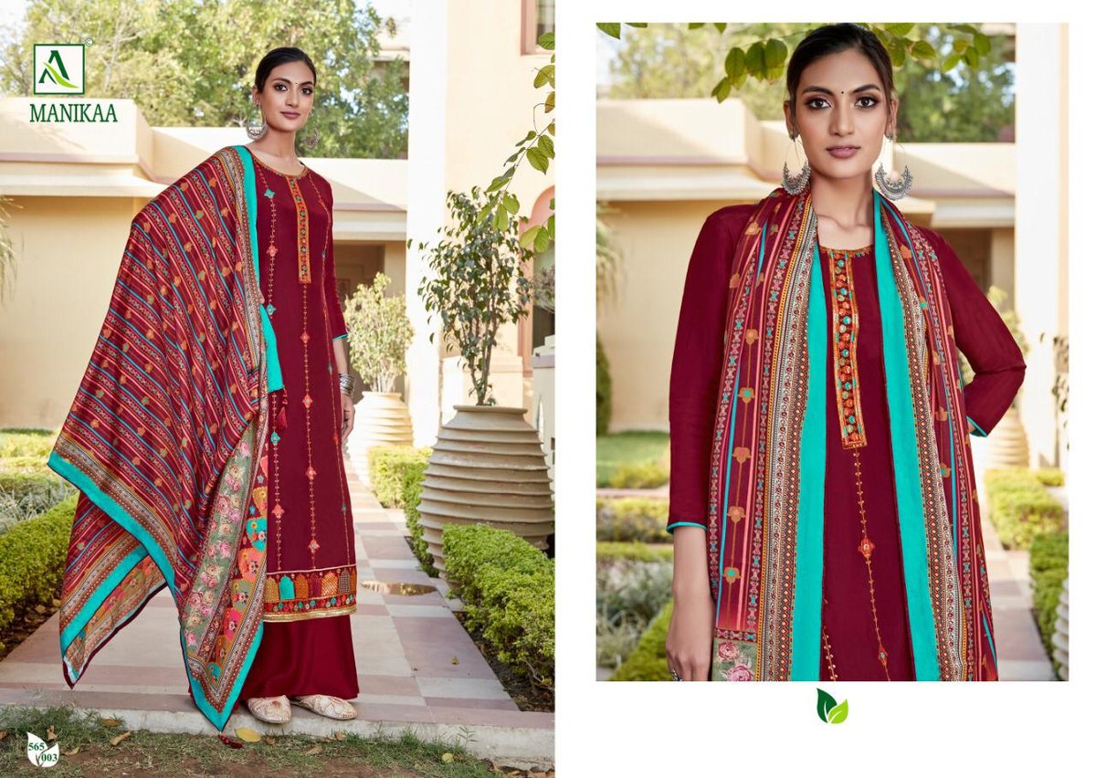 Alok Suits Manikaa 565-001 to 565-008 Series 3