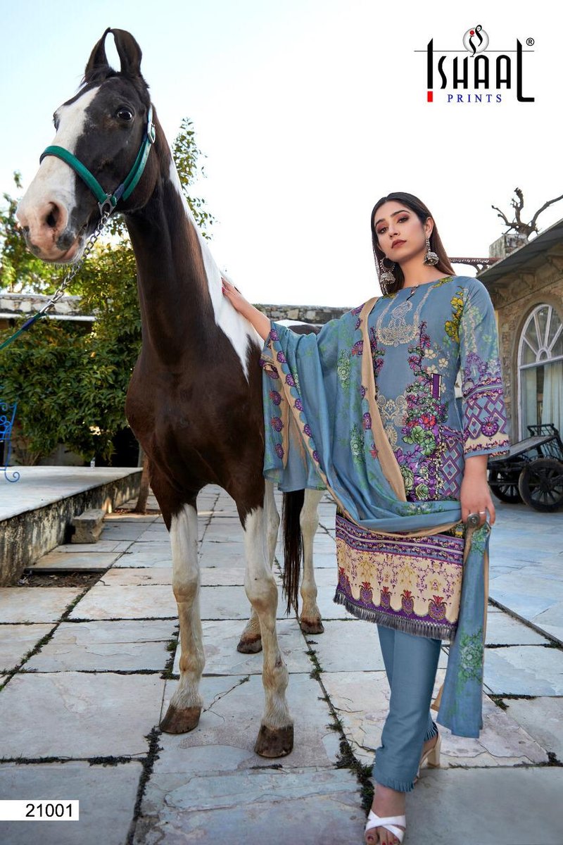 Ishaal Prints Gulmohar Vol-21 21001-21010 Series 1
