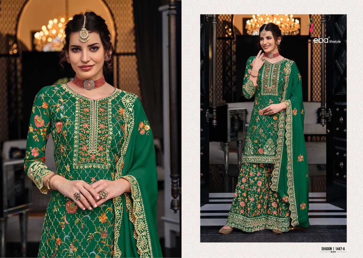 Eba Lifestyle Shagun Colour Edition Vol-5 1447 Colors 1