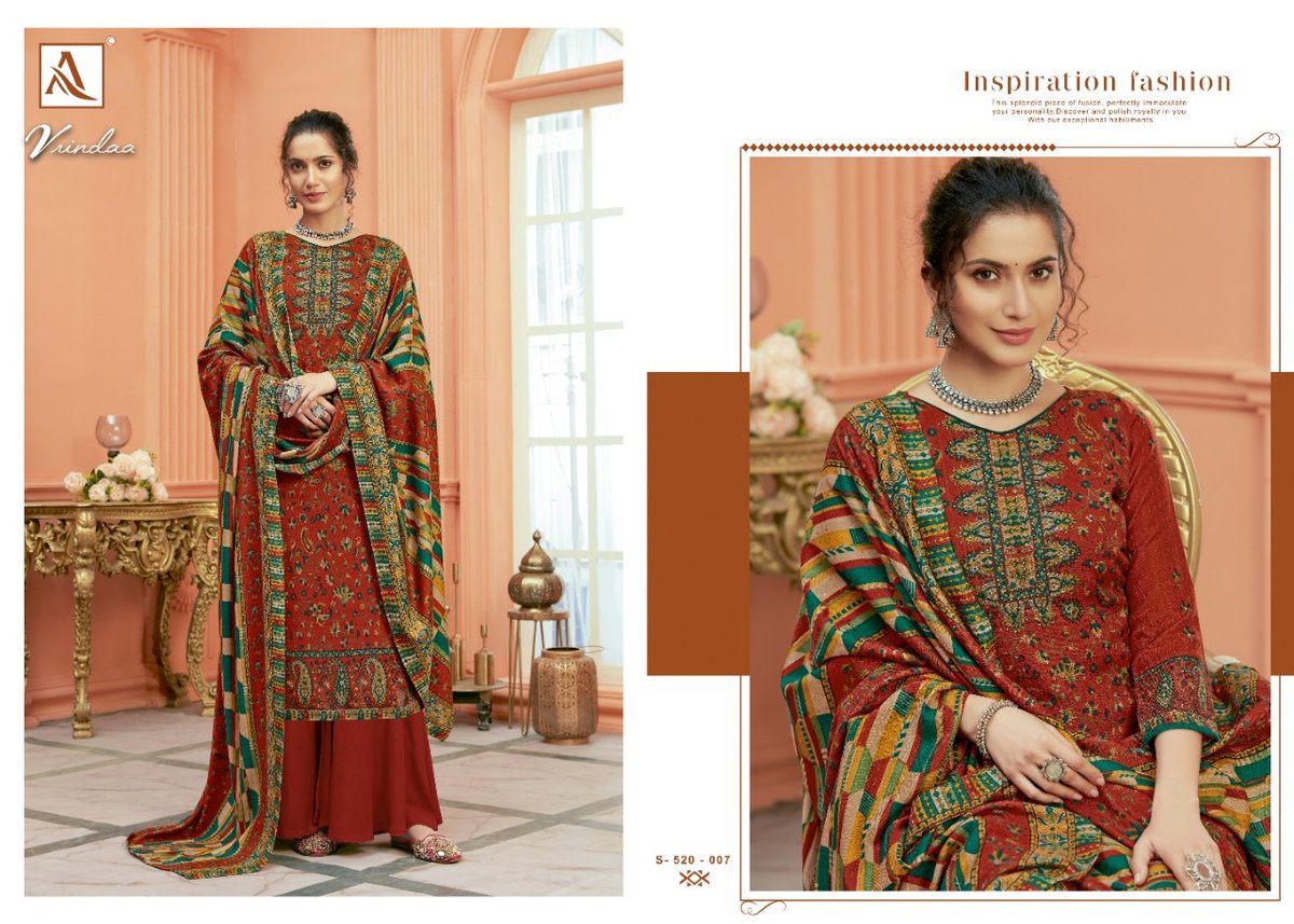 Alok Suits Vrindaa 520-001-520-010 Series 7