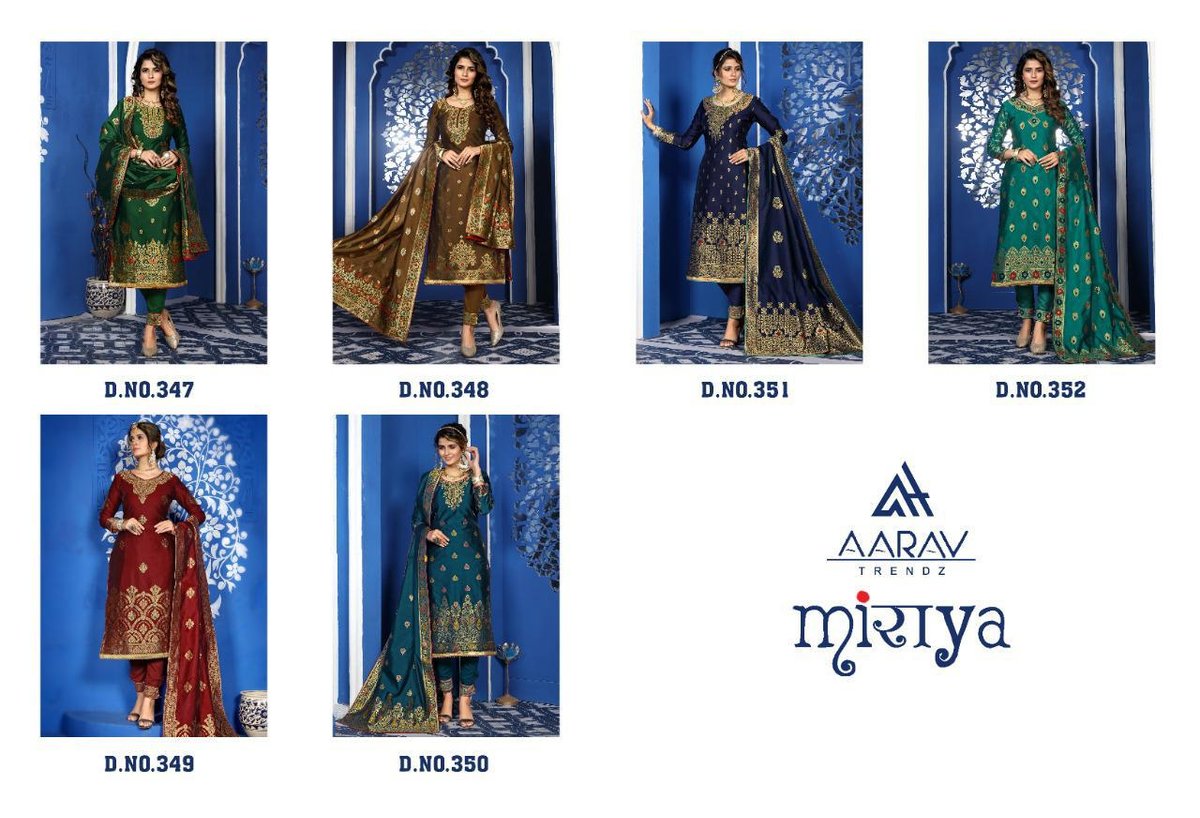 Aarav Trendz Basanti 347-352 Series 7