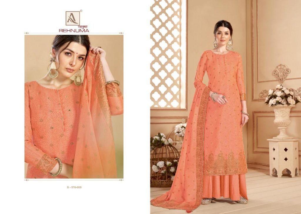 Alok Suits Rehnuma 576-001 to 576-008 Series 5