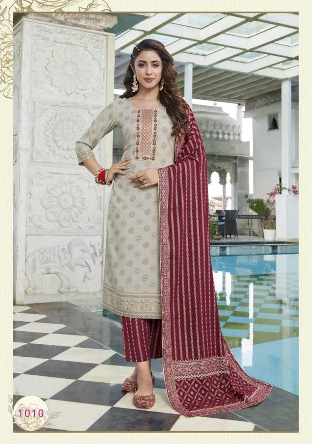 Diya Trends Alveera Vol-1 1001-1010 Series 10