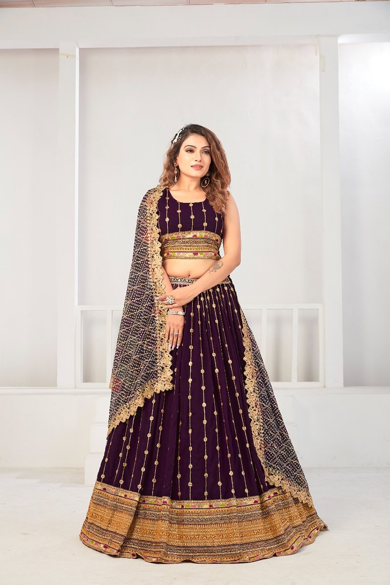 Aamoha Trendz Lehenga C-1963 Colors 1