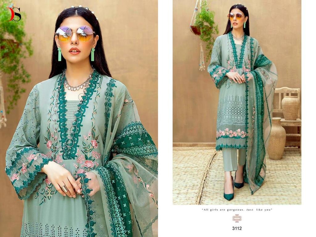 Deepsy Suit Adan's Libas Lawn 23 311-316 Series 2