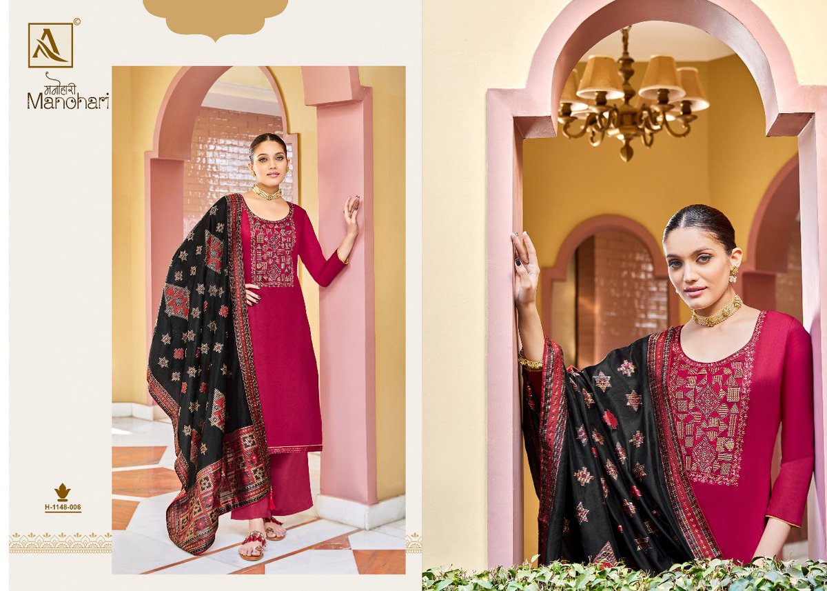 Alok Suit Manohari 1148-001 to 1148-006 Series 6
