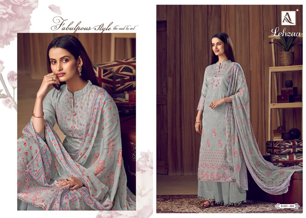 Alok Suits Lehzaa 523-001-523-008 Series 5
