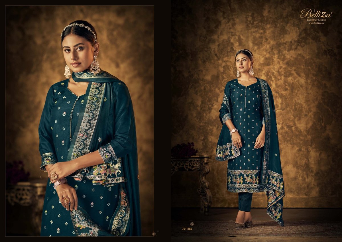 Belliza Designer Saarang 741-001 to 741-006 Series 4