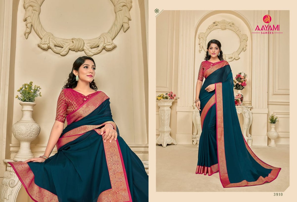 Aayami Saree Saras 3901-3912 Series 10